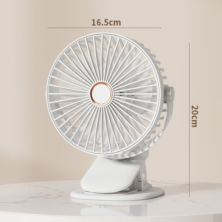 Unisex Portable Clip-On Fan Bowlift