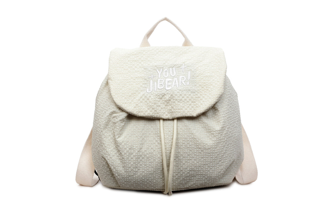 Cozy Textured Backpack Bowlift