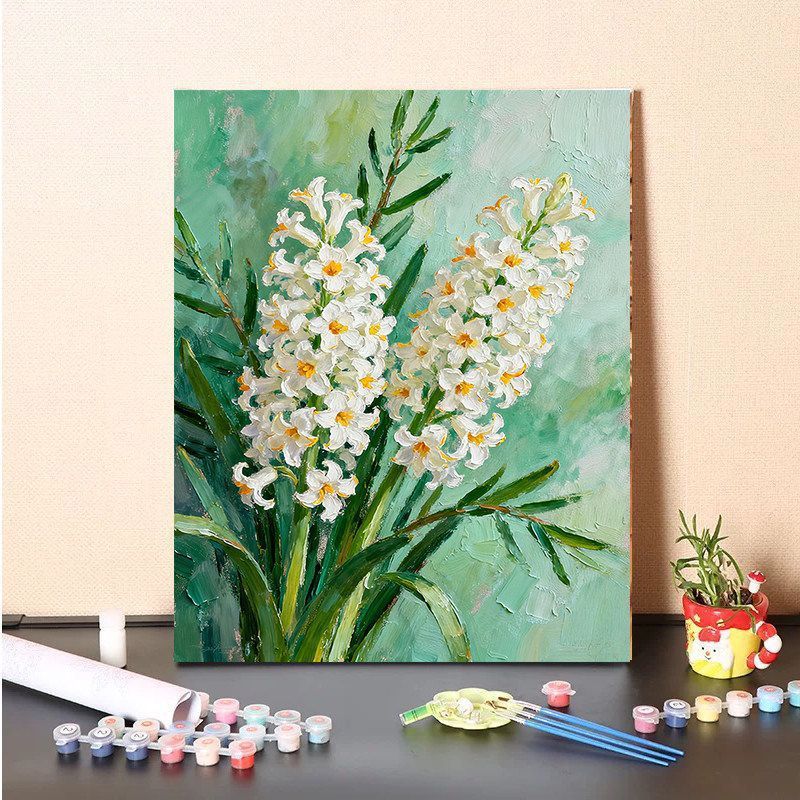 Art Paint by Numbers Kit Bowlift