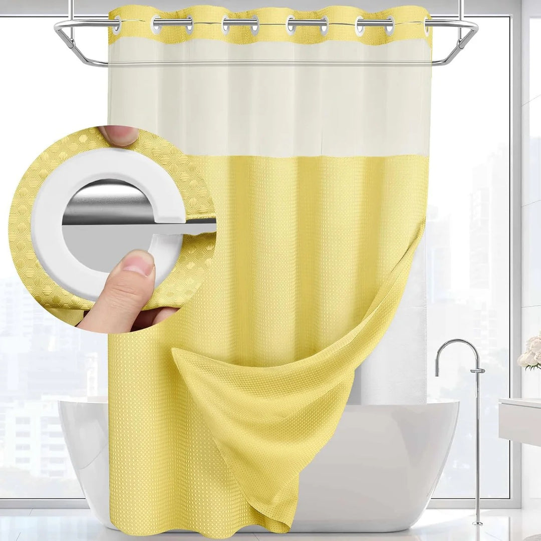 Artistic Floral Shower Curtain Bowlift
