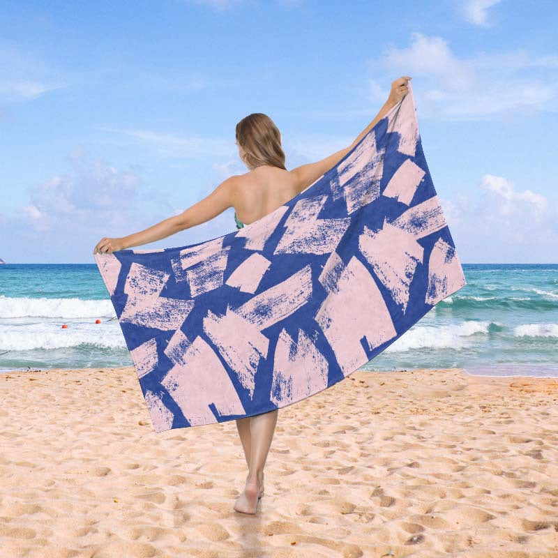 Beach blanket in exclusive mosaic design Bowlift