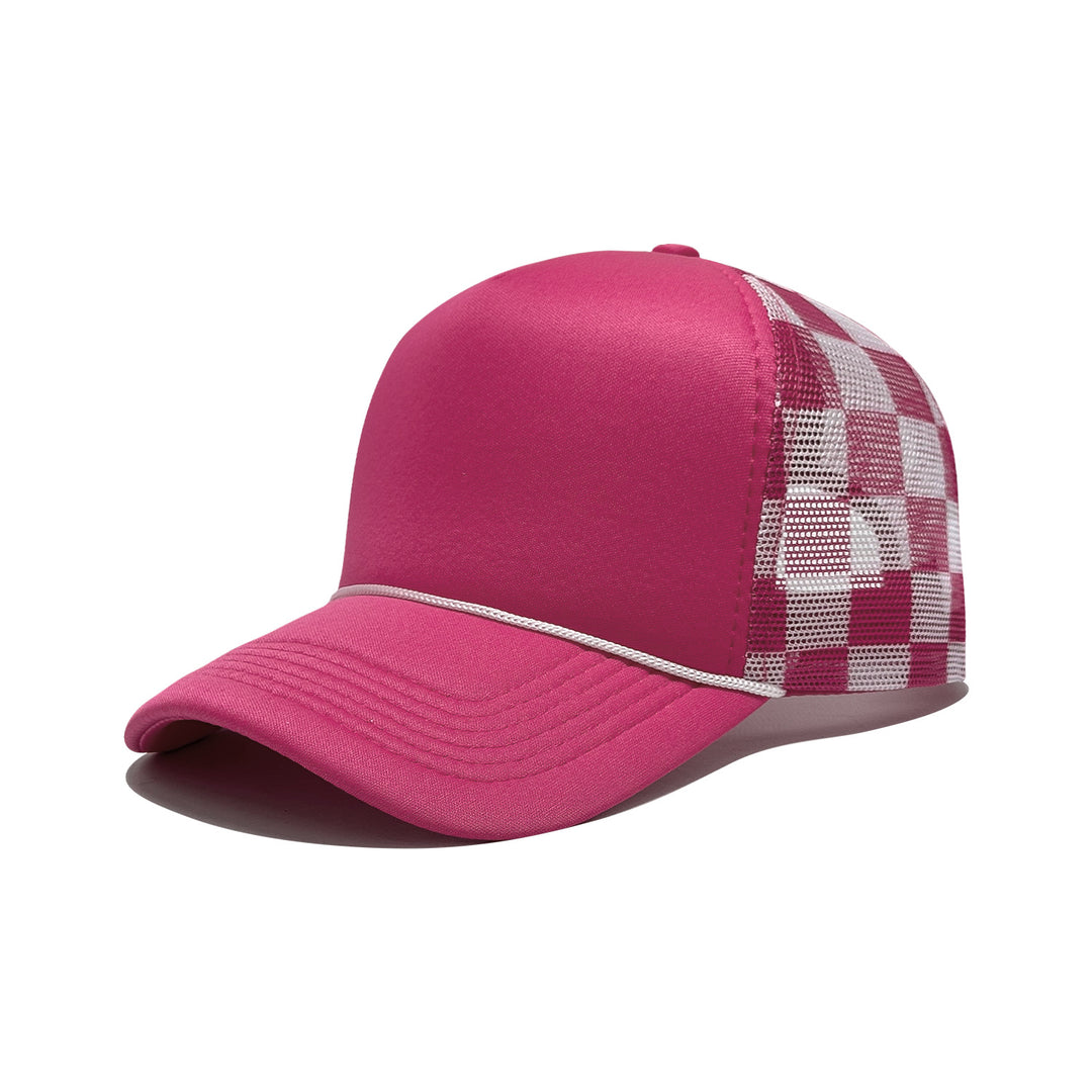 Women's Sporty Trucker Cap with Mesh Insert Bowlift