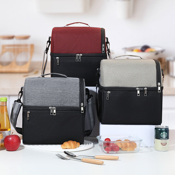 Insulated Multi-Functional Lunch Cooler Tote Bowlift