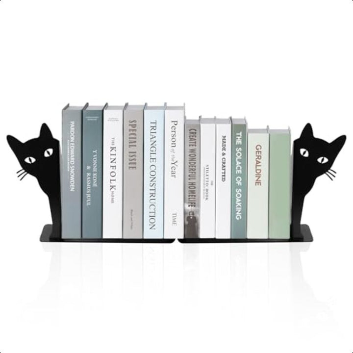 Cat-Themed Decorative Bookend
