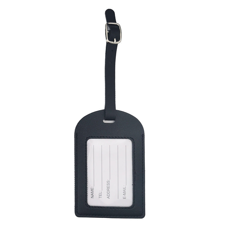 Premium Leather Luggage Tag Bowlift