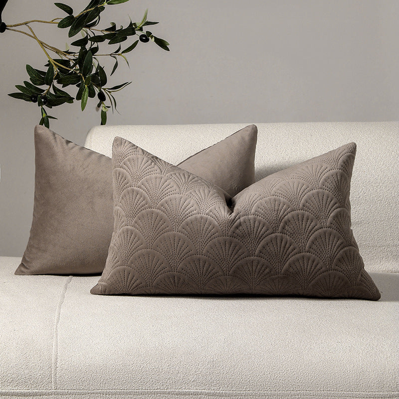 Decorative Embroidered Throw Pillow