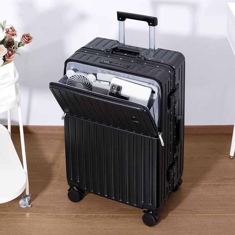Trolley Suitcase With Innovative Storage Space And Integrated Security System Bowlift