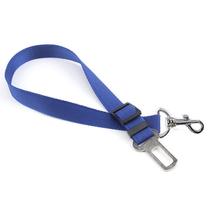Adjustable Vehicle Dog Seatbelt Tether with Swivel Clip Bowlift