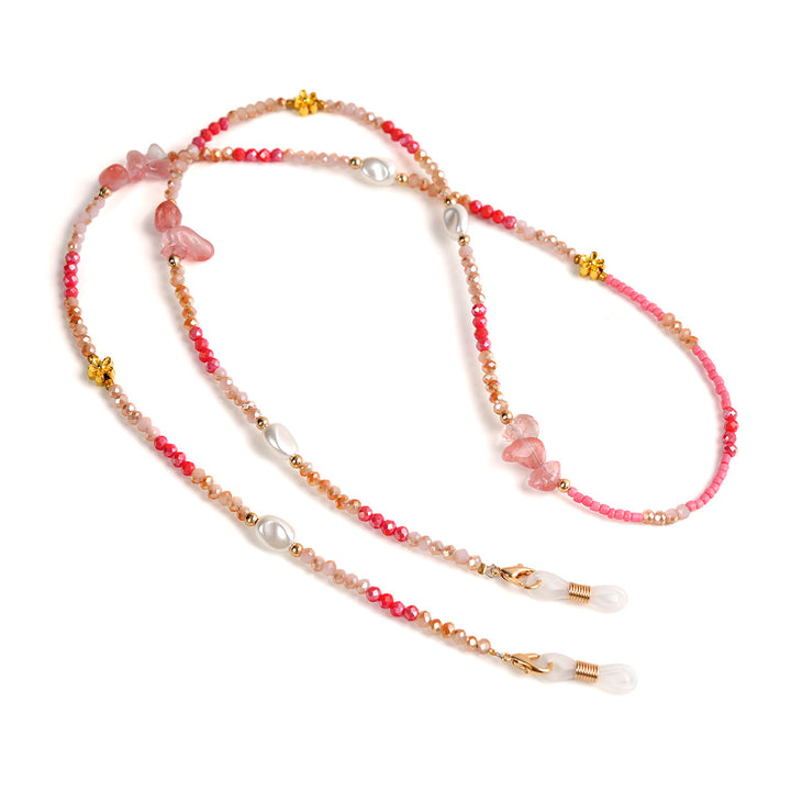 Handcrafted Beaded Eyewear Chain Bowlift