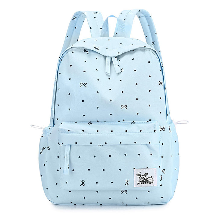 Stylish Polka Dot Backpack