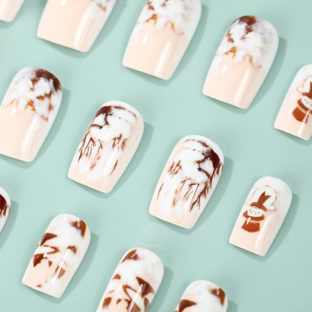 Creative Christmas Art Nails Bowlift
