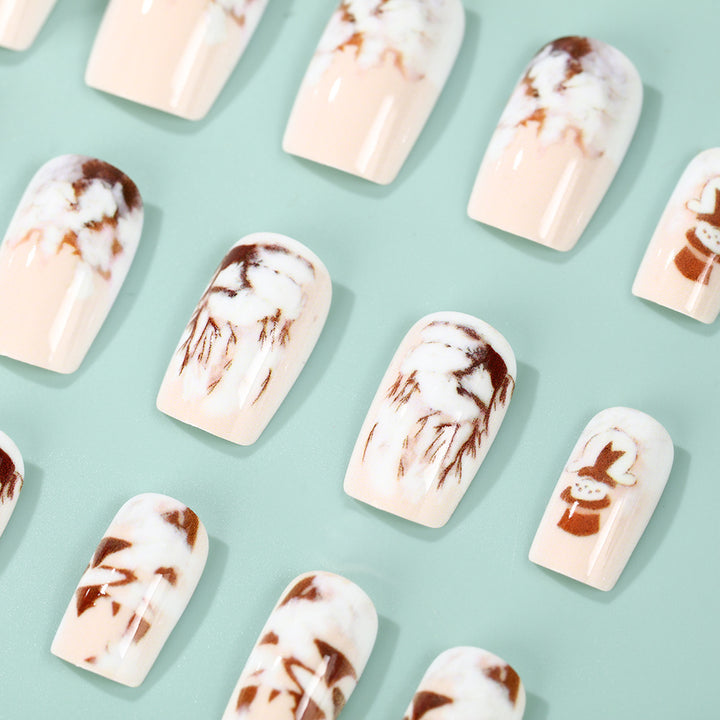 Creative Christmas Art Nails Bowlift