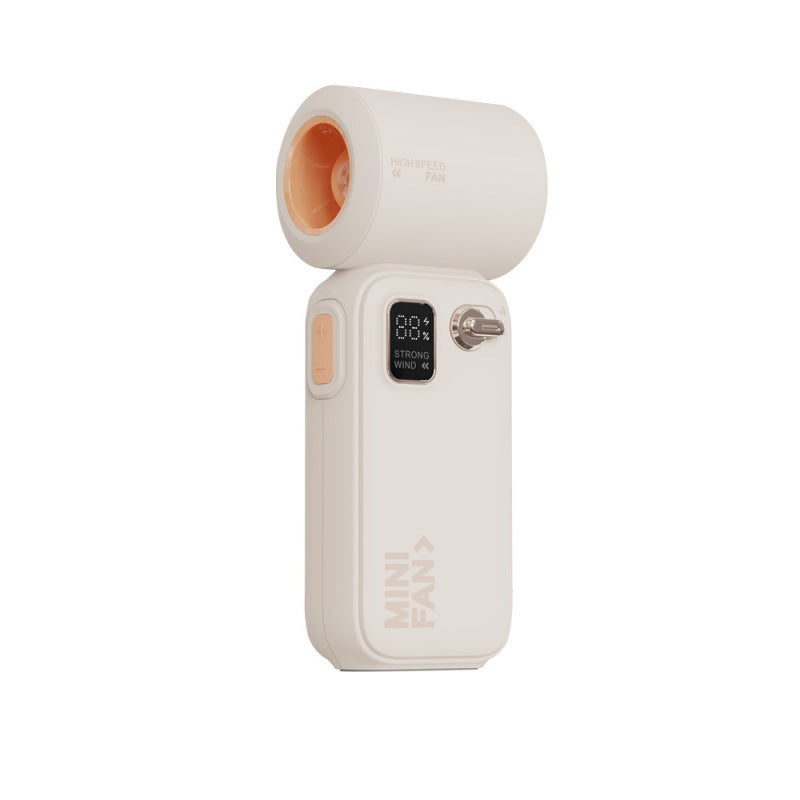 Women's Portable High-Speed Hand Fan with Digital Control Bowlift