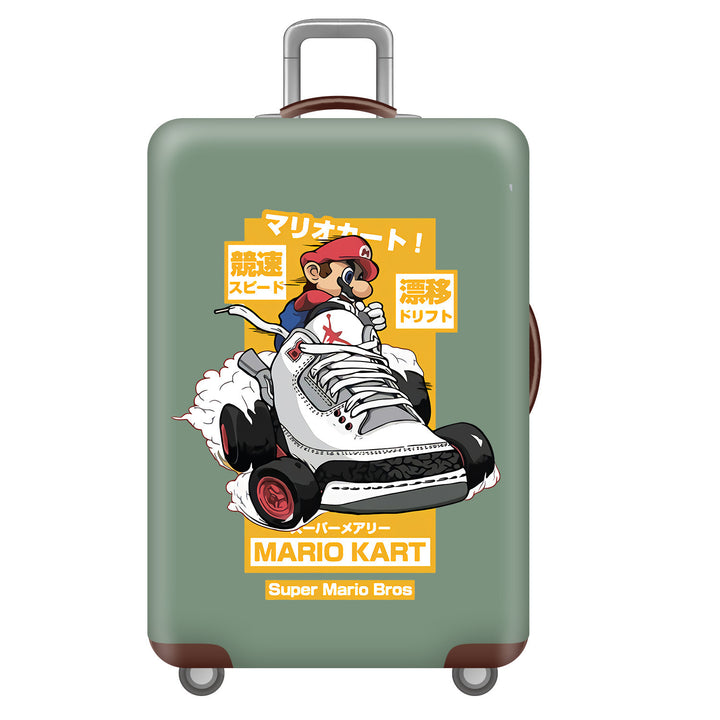 Unisex children's suitcase with reinforced hard shell, telescopic handle and Kuromi motif Bowlift