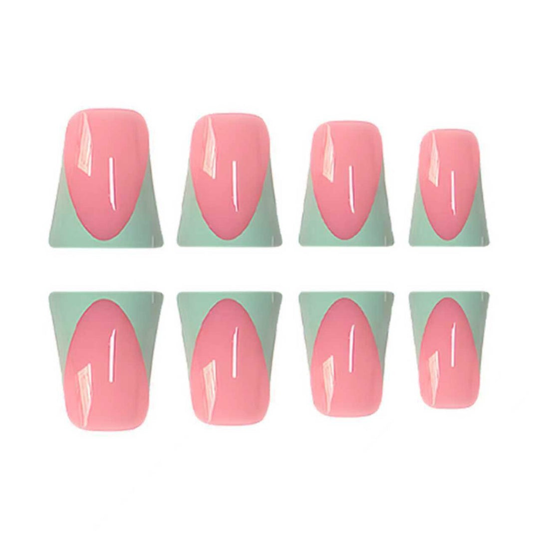 Geometric Nail Art Extensions Bowlift