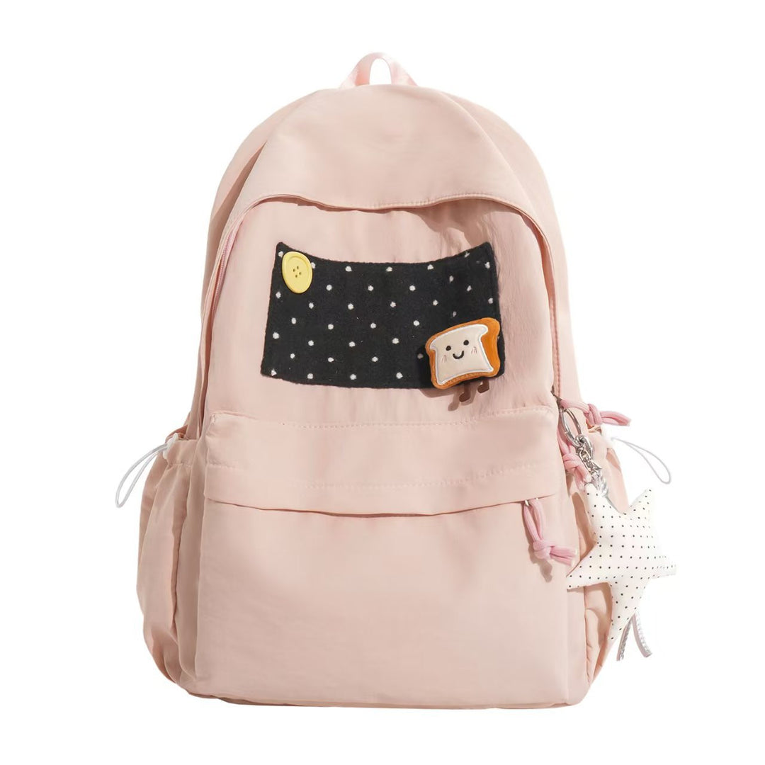 Backpack with Cute Design and Versatile Storage Compartments Bowlift