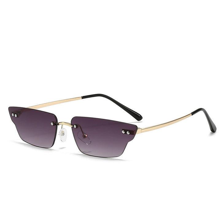 Women futuristic geometric sunglasses Bowlift