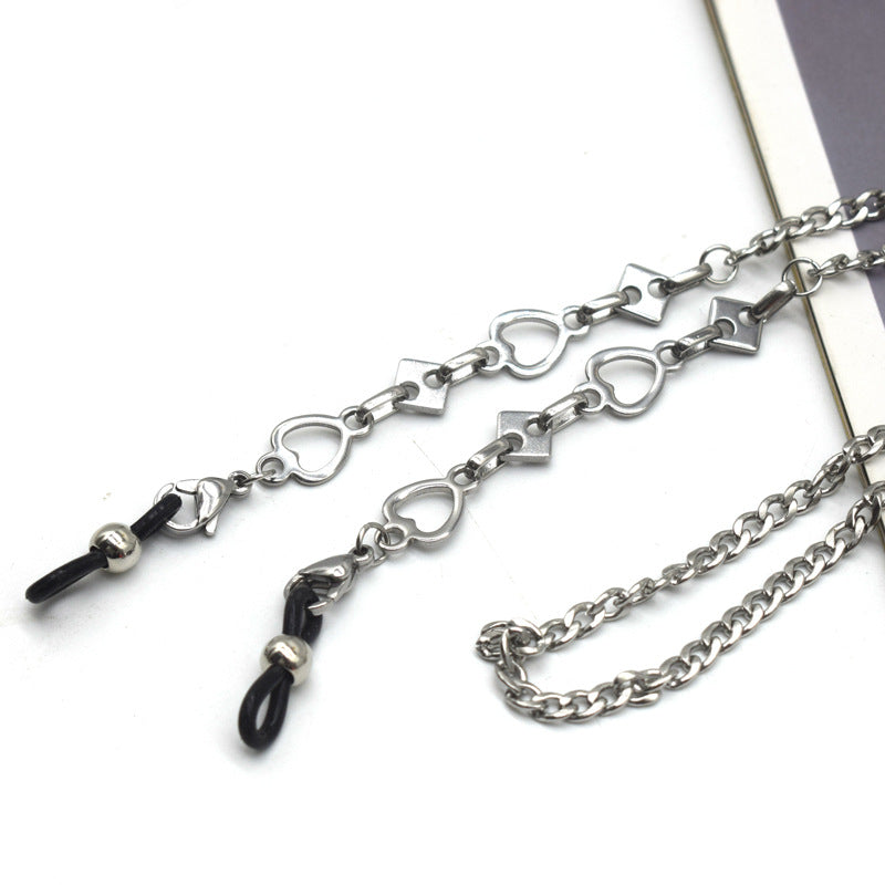 Stylish Metal Link Eyewear Chain Bowlift
