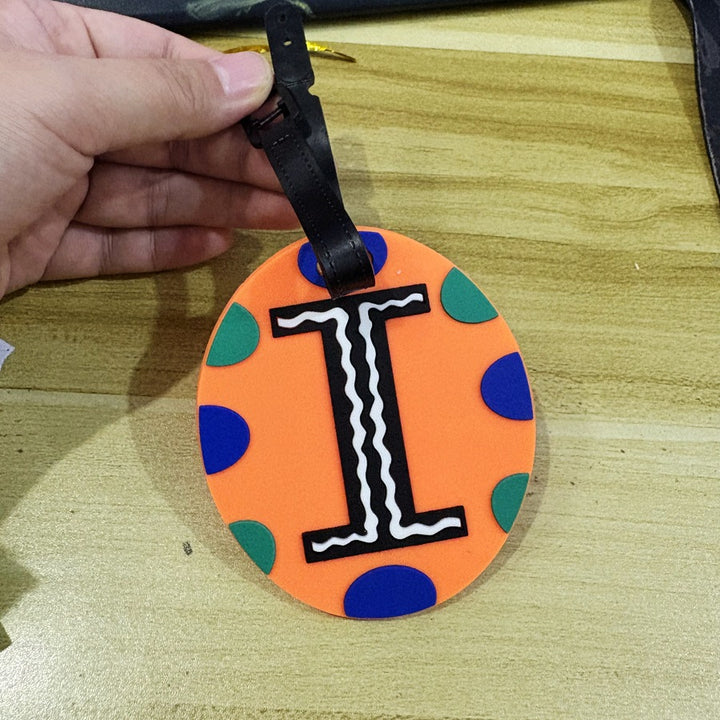 Personalized Alphabet Luggage Tag Bowlift