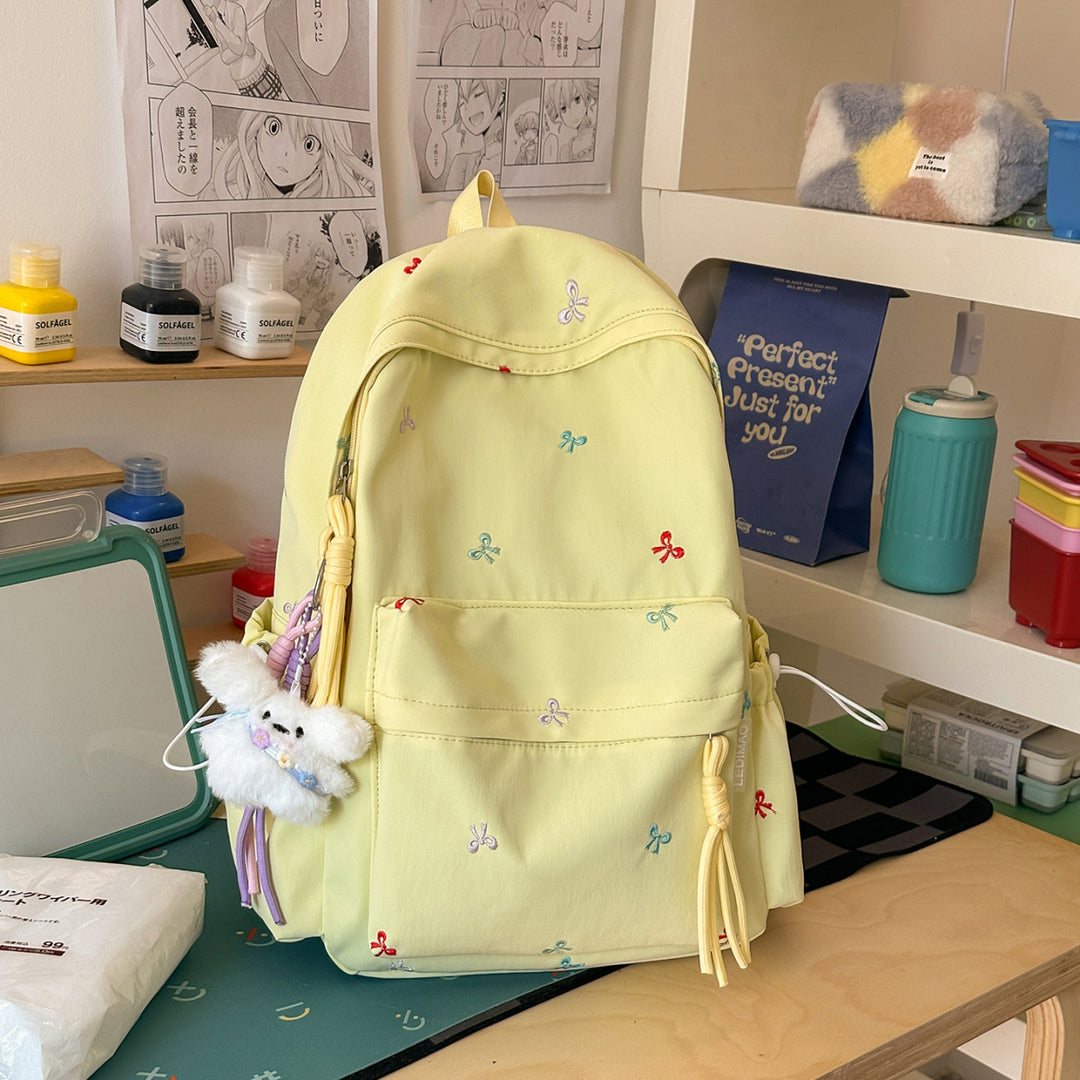 Embroidered Floral Backpacks