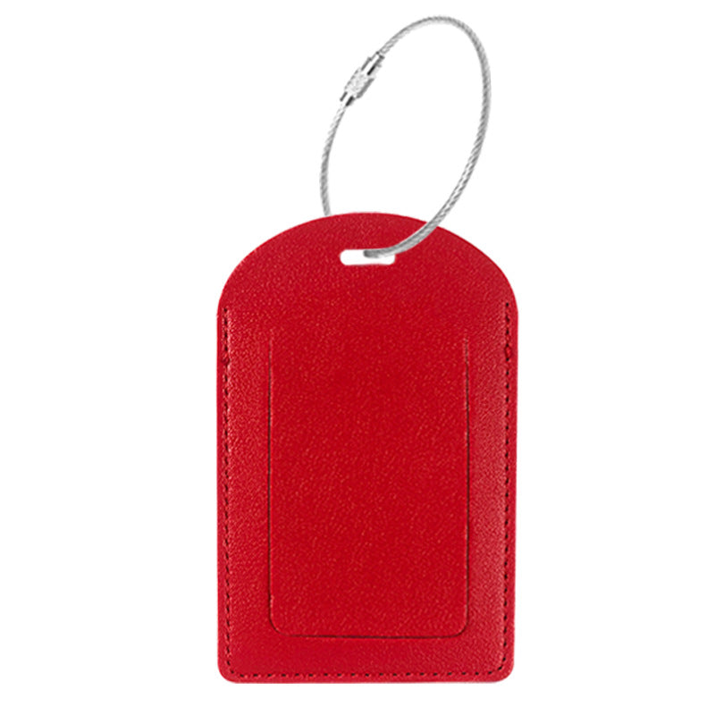 Premium Leather Travel Luggage Tag Bowlift