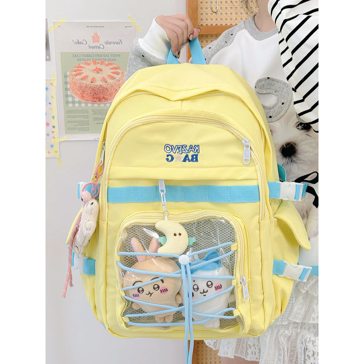 Playful Star-Embellished Backpack Bowlift