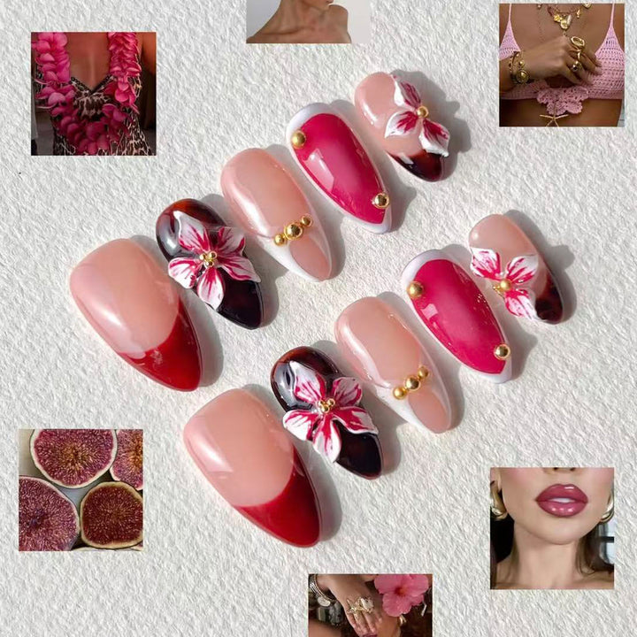 Exclusive Premium Artificial Nail Set Bowlift