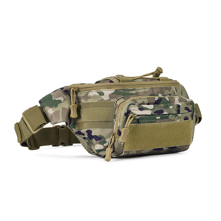 Tactical Waist Bag with Multiple Compartments and Sturdy Attachments Bowlift