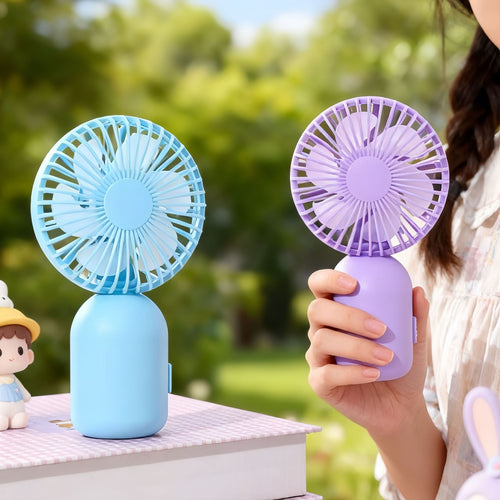 Women portable mini fan with flexible design Bowlift