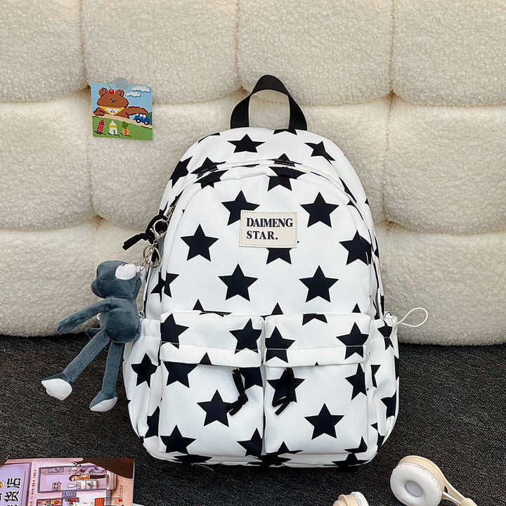 Stylish Star Patterned Backpack