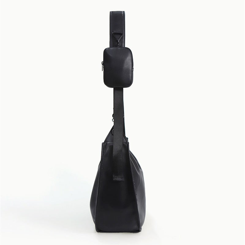 Elegant Shoulder Bag In Curved Shape Bowlift