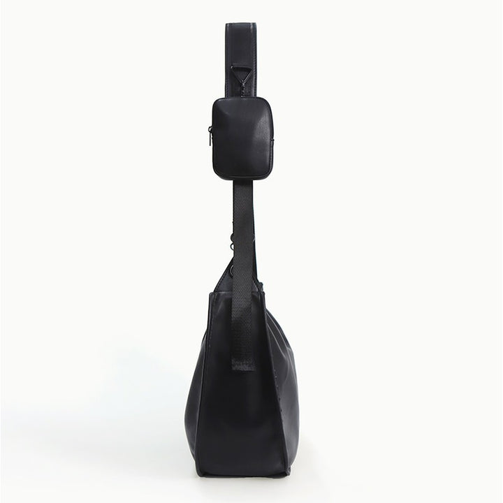 Elegant Shoulder Bag In Curved Shape Bowlift