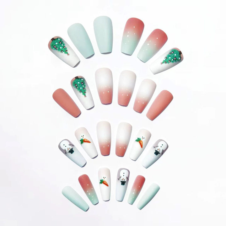 Holiday-Themed Decorative Nail Art Bowlift