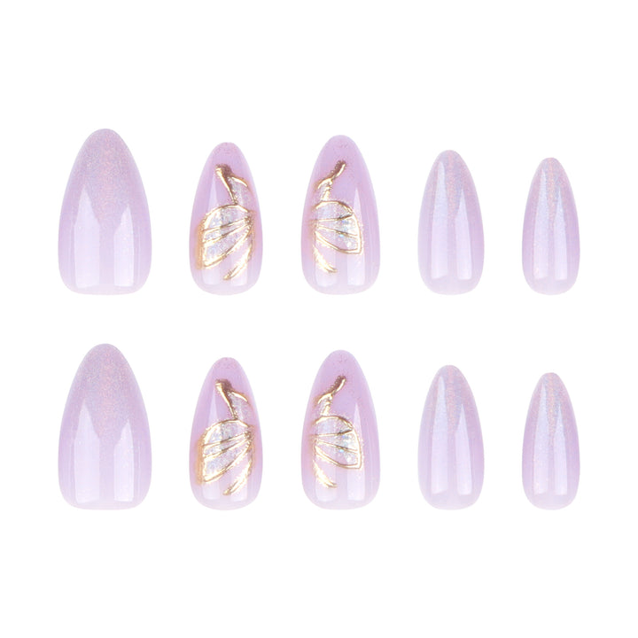 Glamorous artificial nails with rhinestone and glitter decorations Bowlift
