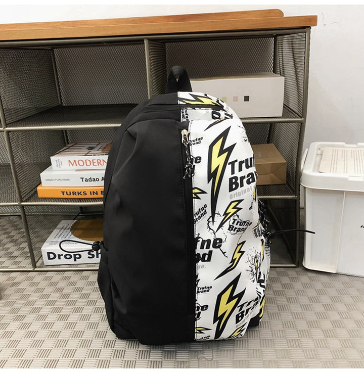 Graphic Print Backpack Bowlift