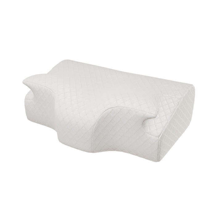 Ergonomic Comfort Sleep Pillow With Contoured Design Bowlift