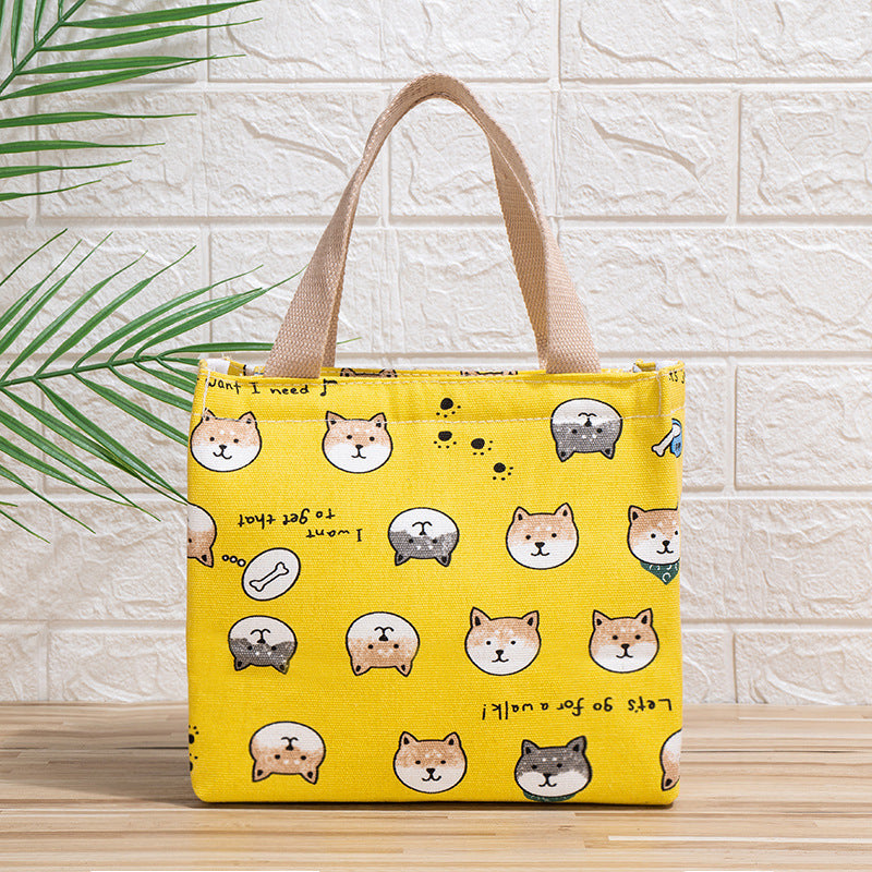 Cute Cat Print Tote Bag Bowlift