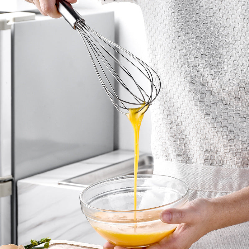 High-quality stainless steel kitchen whisk with ergonomic handle Bowlift