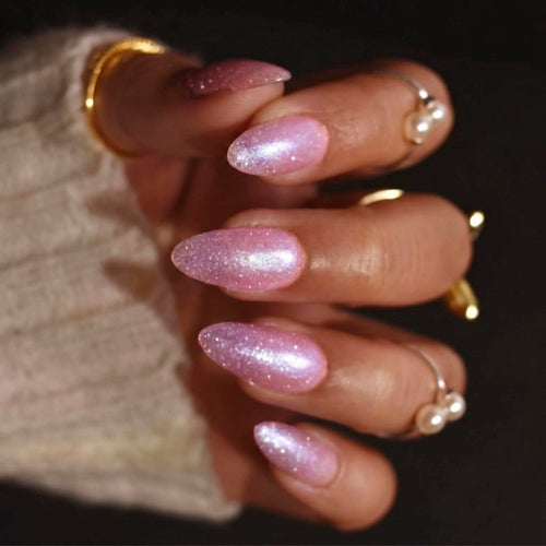 Premium Glossy Press-On Nail Extensions Bowlift
