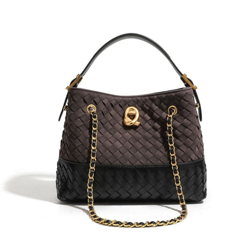 Woven Bucket Handbag Bowlift