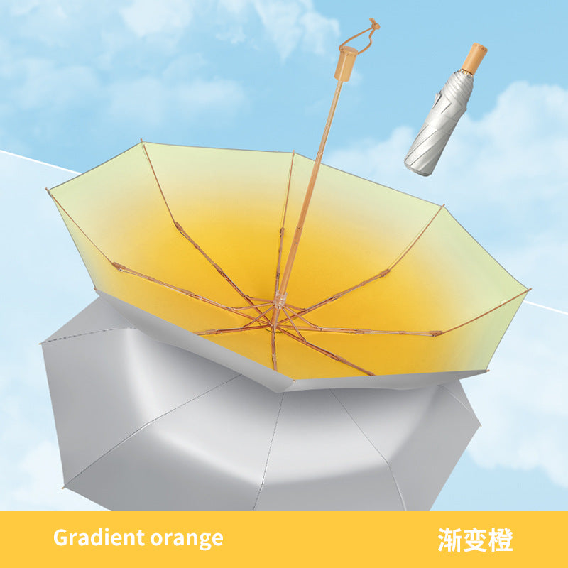 Women's Sun Protection Umbrella with UV Protection and Windproof Design Bowlift