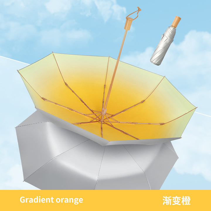 Women's Sun Protection Umbrella with UV Protection and Windproof Design Bowlift