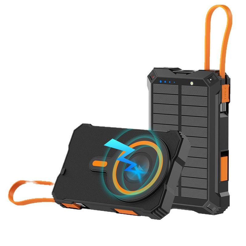 Solar Powerbank with Wireless Charging Function Bowlift