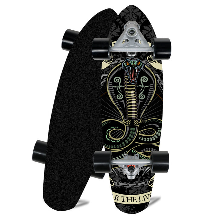 Mini Cruiser Skateboard with Ergonomic Design Bowlift