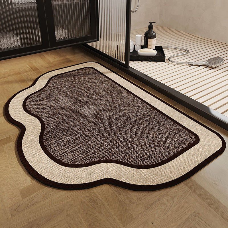 Plush Textured Bath Mat