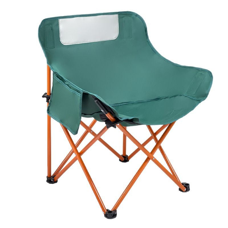 Women's folding chair with comfortable backrest and cup holder Bowlift