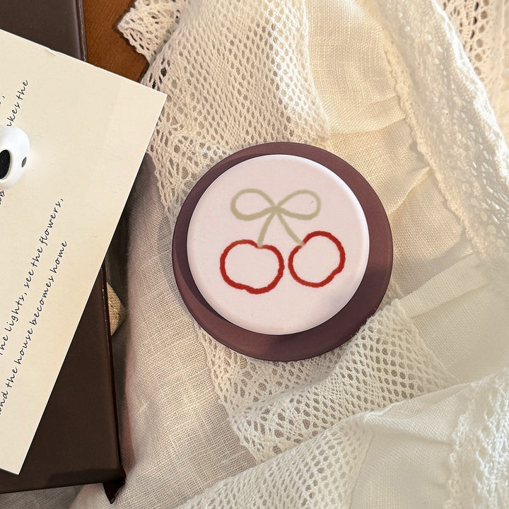 Coaster with cherry motif Bowlift
