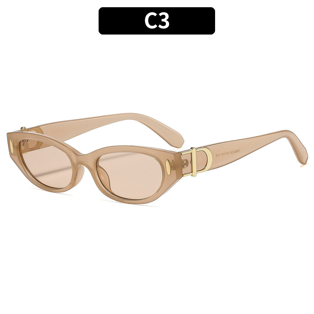 Stylish Vintage-Inspired Cat-Eye Sunglasses