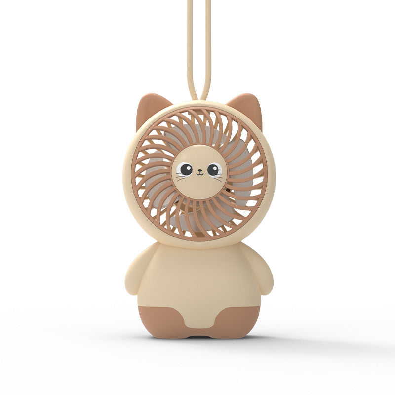 Ladies Portable Mini Fan in Creative Animal Design Bowlift
