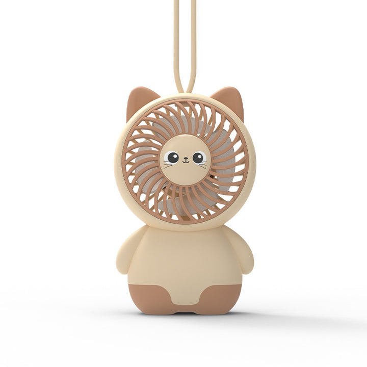 Ladies Portable Mini Fan in Creative Animal Design Bowlift